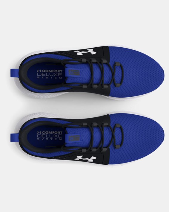 Men's UA Charged Decoy Running Shoes, Blue, pdpMainDesktop image number 2